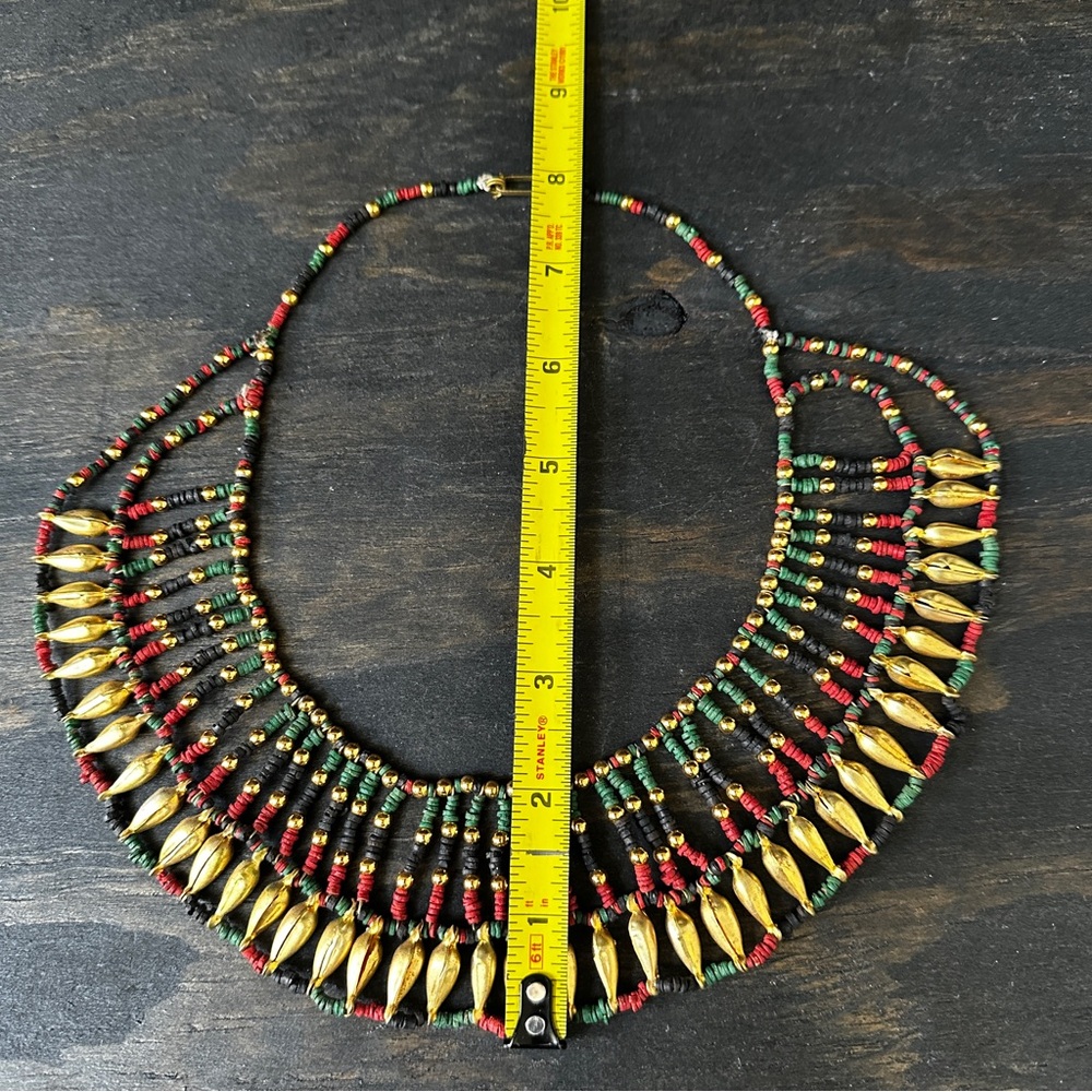 Vintage Egyptian Faience Necklace - Picture 13 of 15